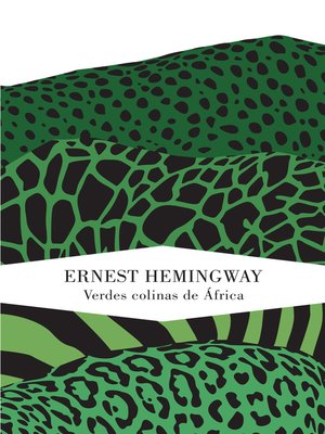 cover image of Verdes colinas de África